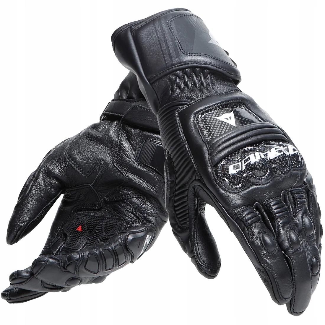 Kožené motocyklové rukavice Dainese Druid 4 Leather Gloves čierne M