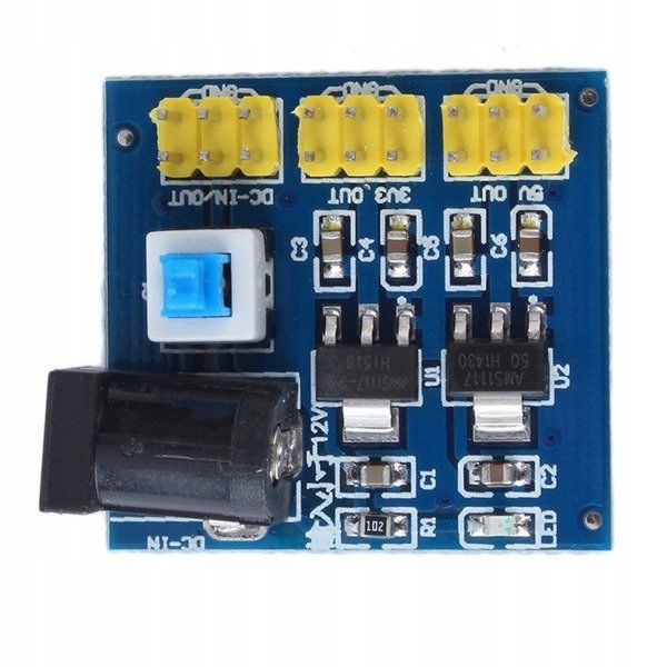 Zasilacz do Arduino DC-DC 12V na 5V i 3,3V 2w1 EAN (GTIN) 5904384729944