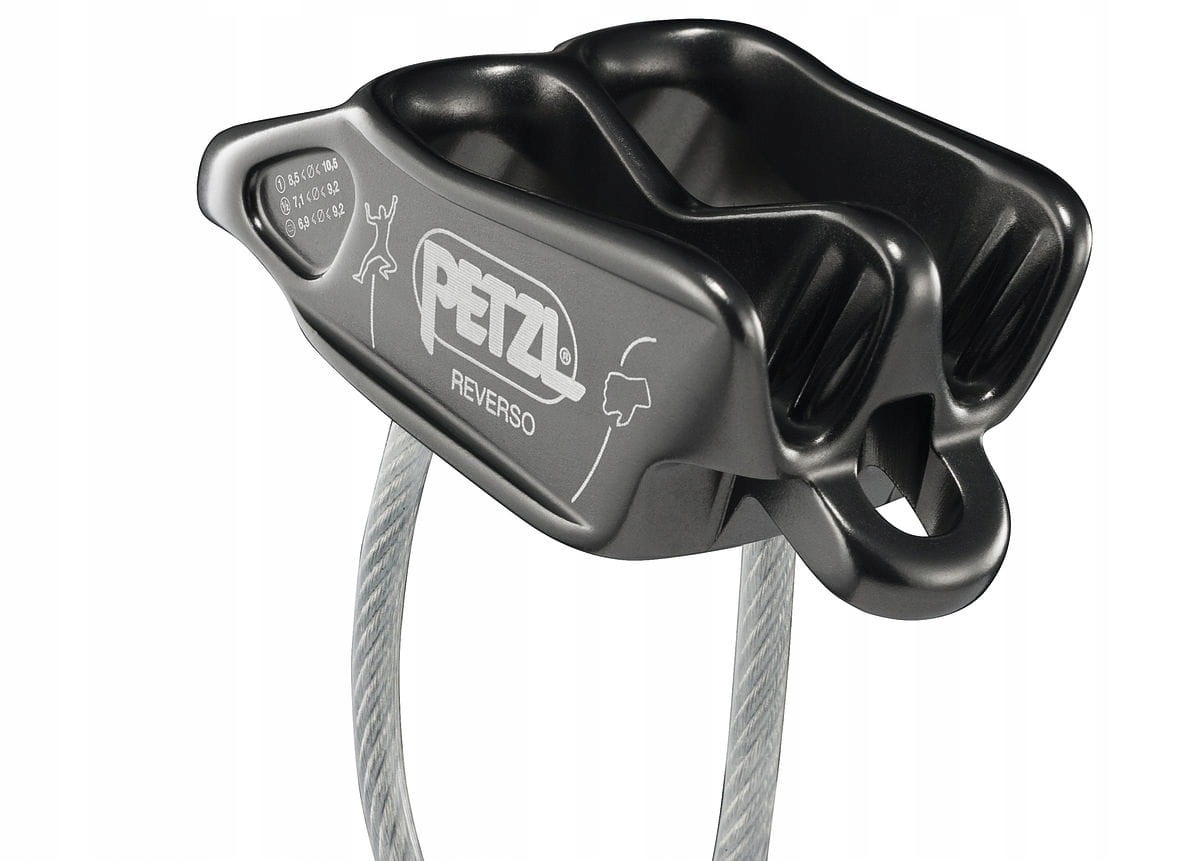 Petzl Przyrzad asekuracyjny Reverso (szary) Marka Petzl