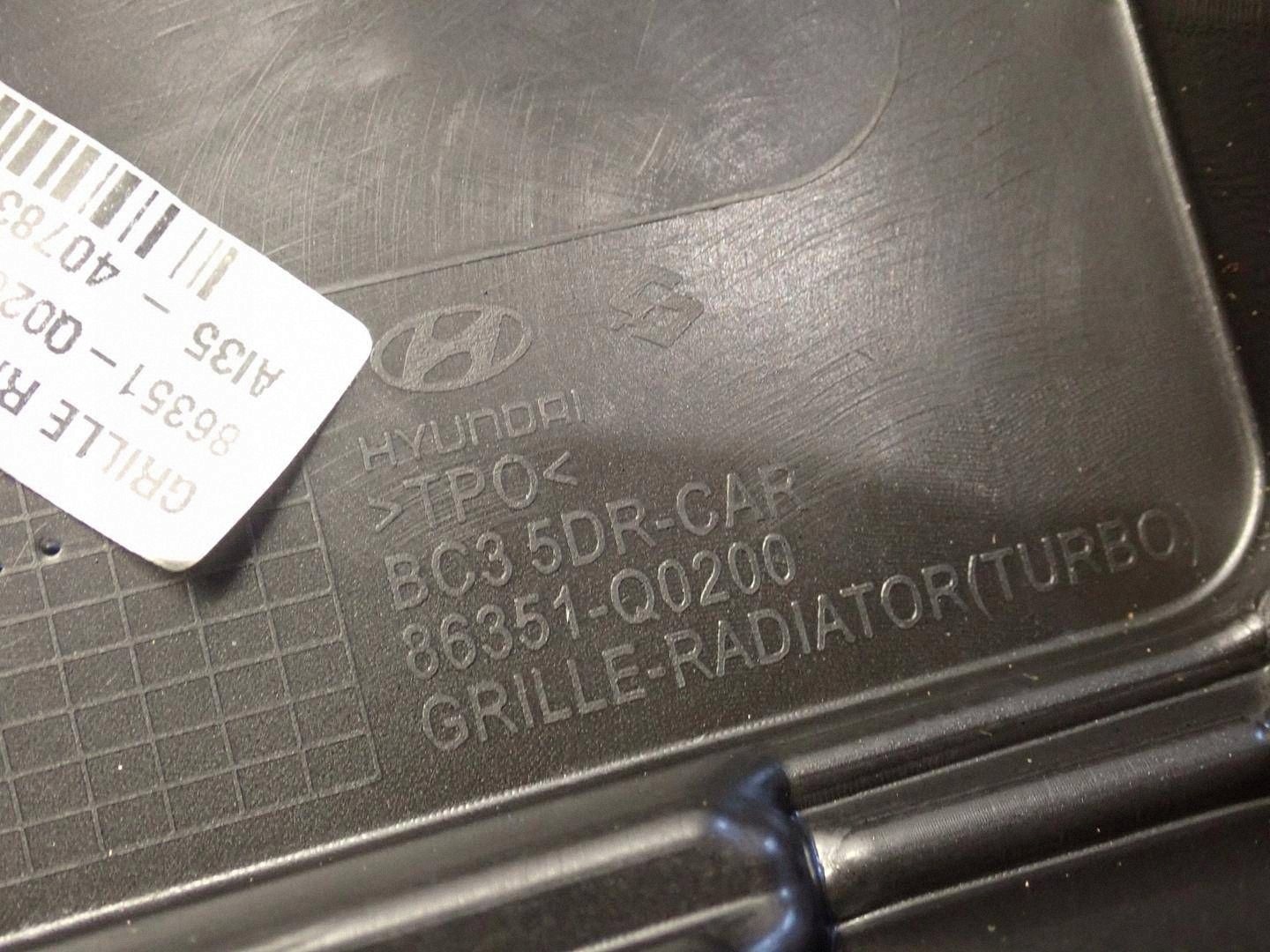 Grill HYUNDAI I20 III 2020- 86351-Q0200