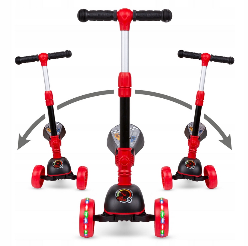 Hulajnoga balansowa 2w1 Kidwell RIMBA Jeździk LED Rodzaj trójkołowa