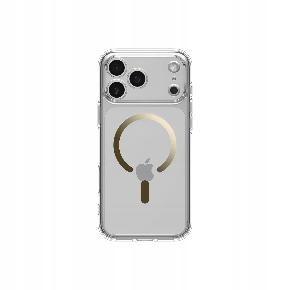 Kryt pro iPhone 17 Pro Max Spigen Ultra Hybrid MagSafe průhledně zlatý