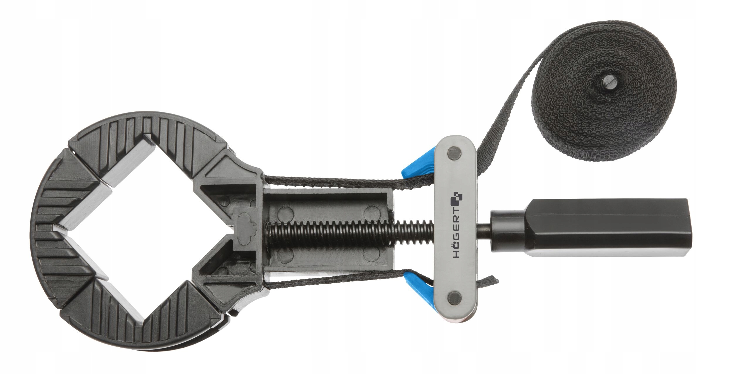 

Hogert Ścisk Taśmowy Stolarski Kątowy Zacisk 4m