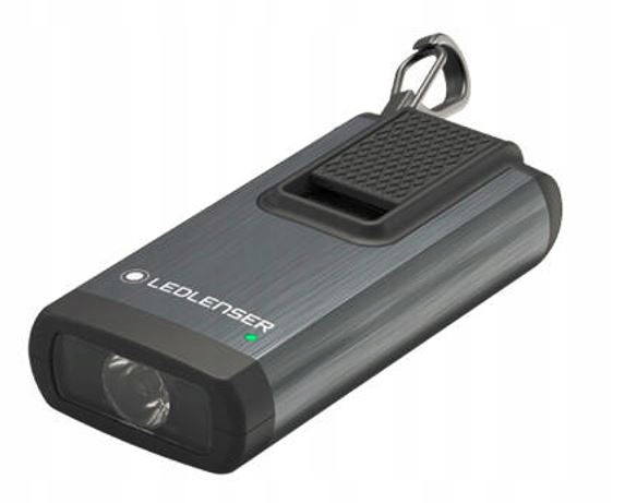 Ledlenser Svítilna K6R šedá Usb 400 lm 3 režimy s červeným světlem