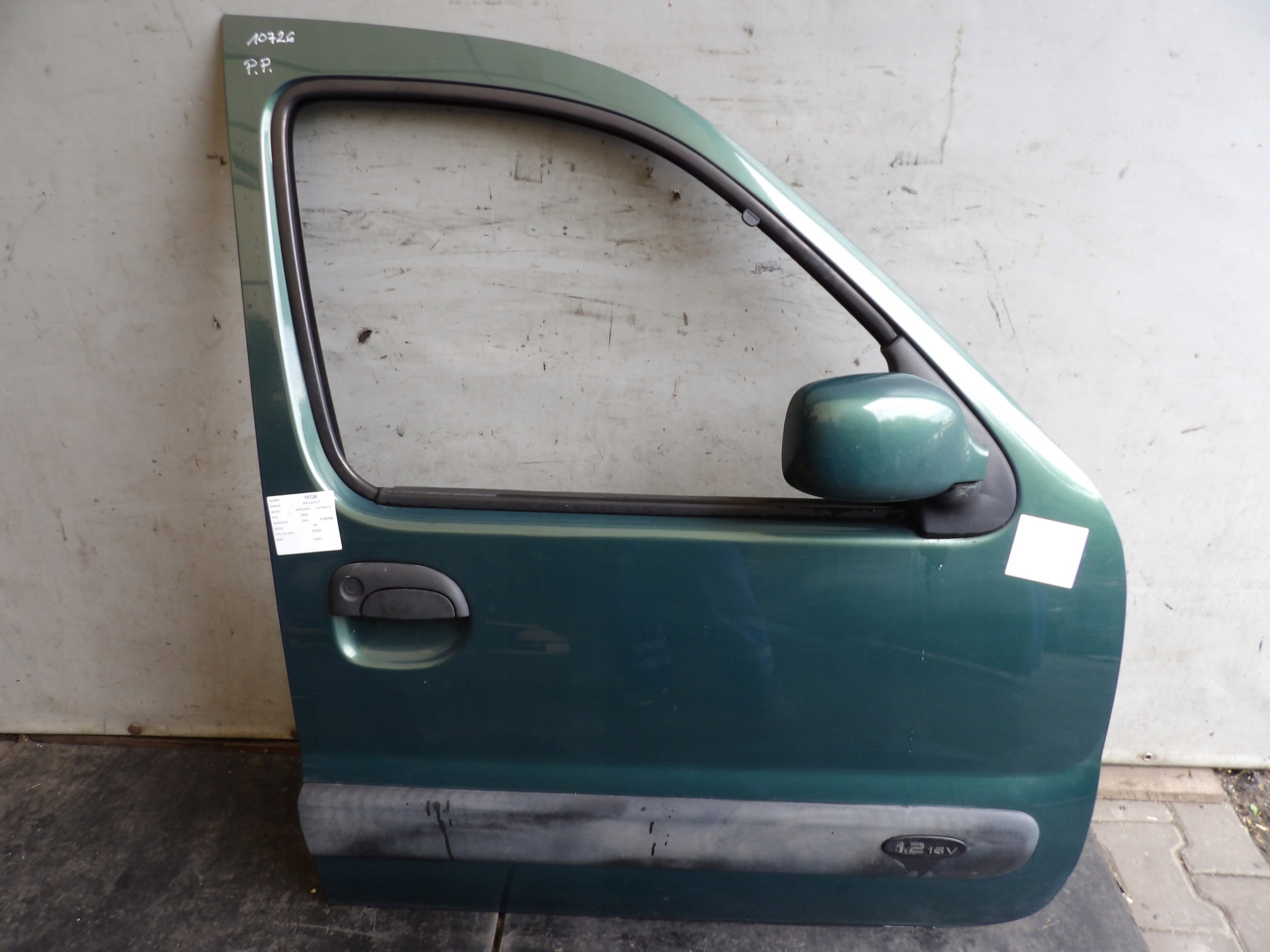Renault Kangoo Lift door front right front TED96
