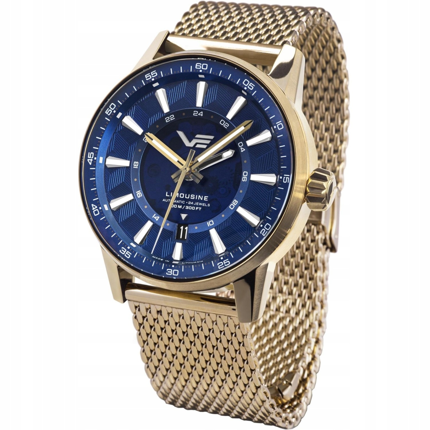 Pánské Hodinky Vostok Europe NH34-561B786B zlaté