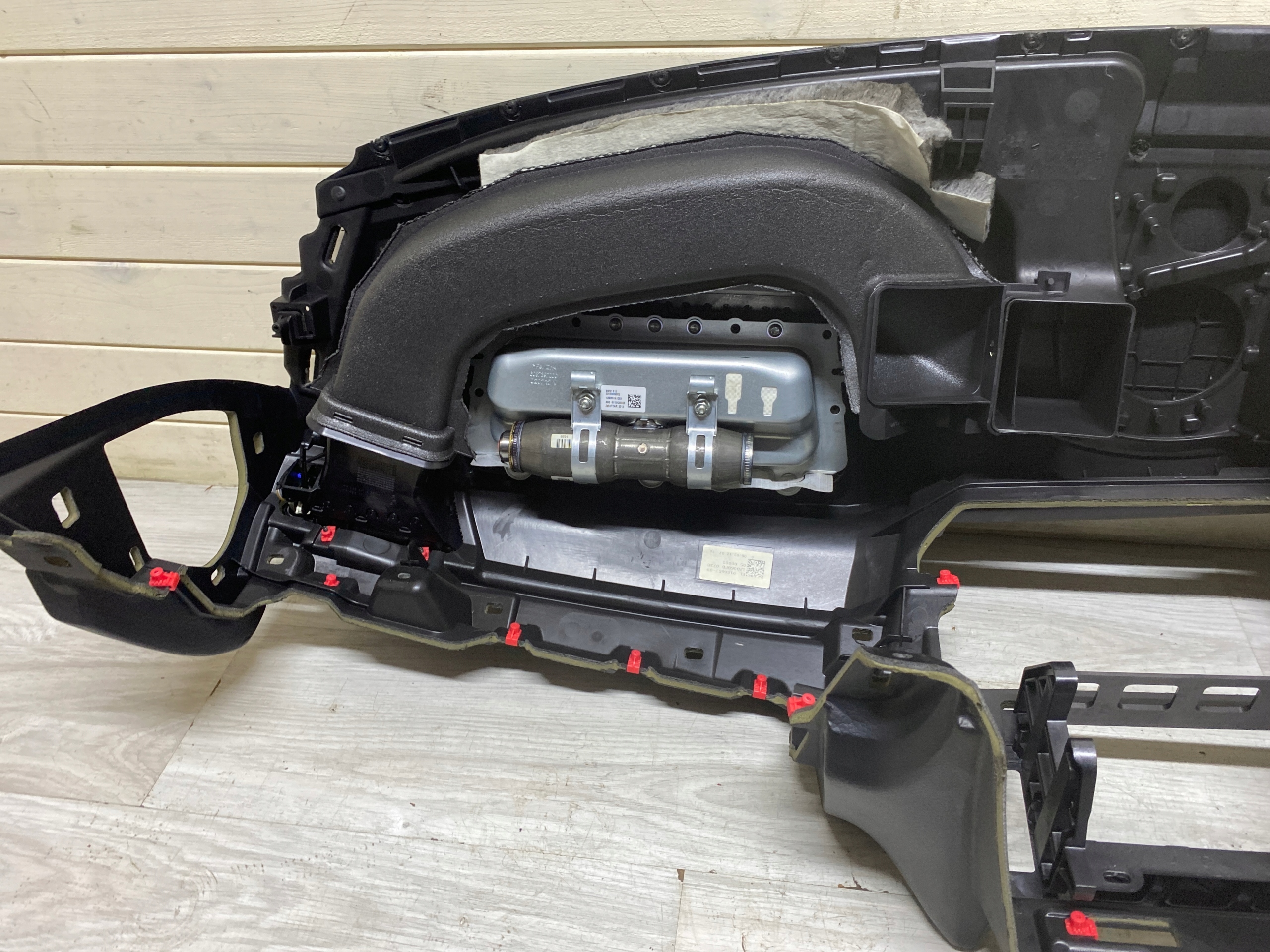 BMW F10 dashboard instrument panel 9166657 airbag