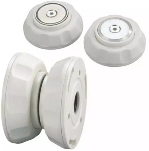 BLOKADA DRZWI WEJŚCIOWYCH BOCZNYCH BIAŁA NA MAGNES FROLI