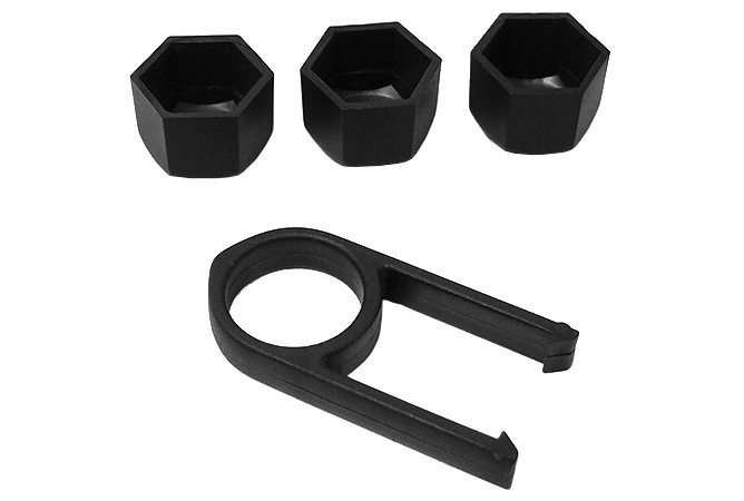 NAKŁADKI KAPSLE ZAŚLEPKI NA ŚRUBY KOŁA FELGI 17 MM Producent Jacky Auto Sport