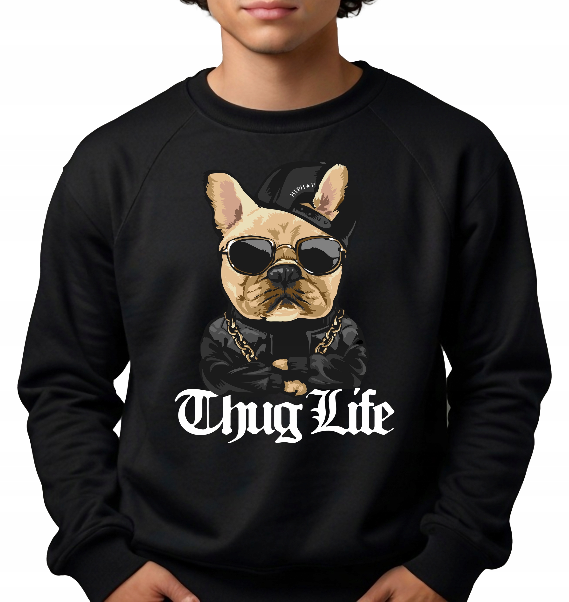 Pánská Mikina Thug Life pro kolegu chlapce, bratra a manžela jako Dárek, velikost S