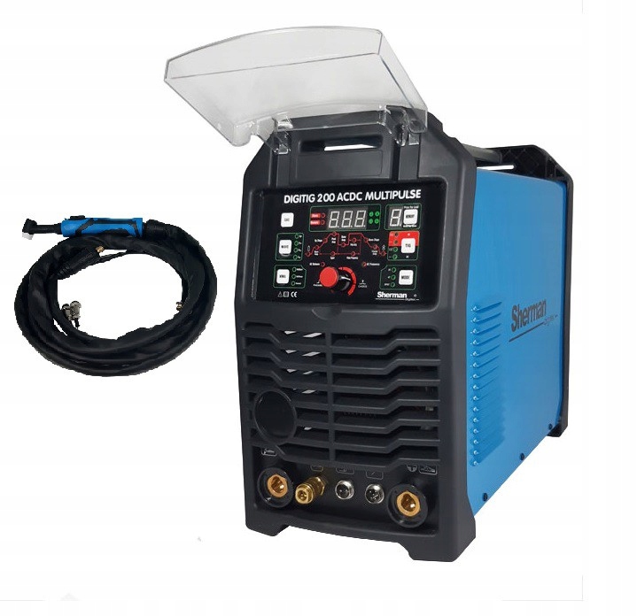 Spawarka SHERMAN DIGITIG 200 AC/DC MULTIPULSE 200A