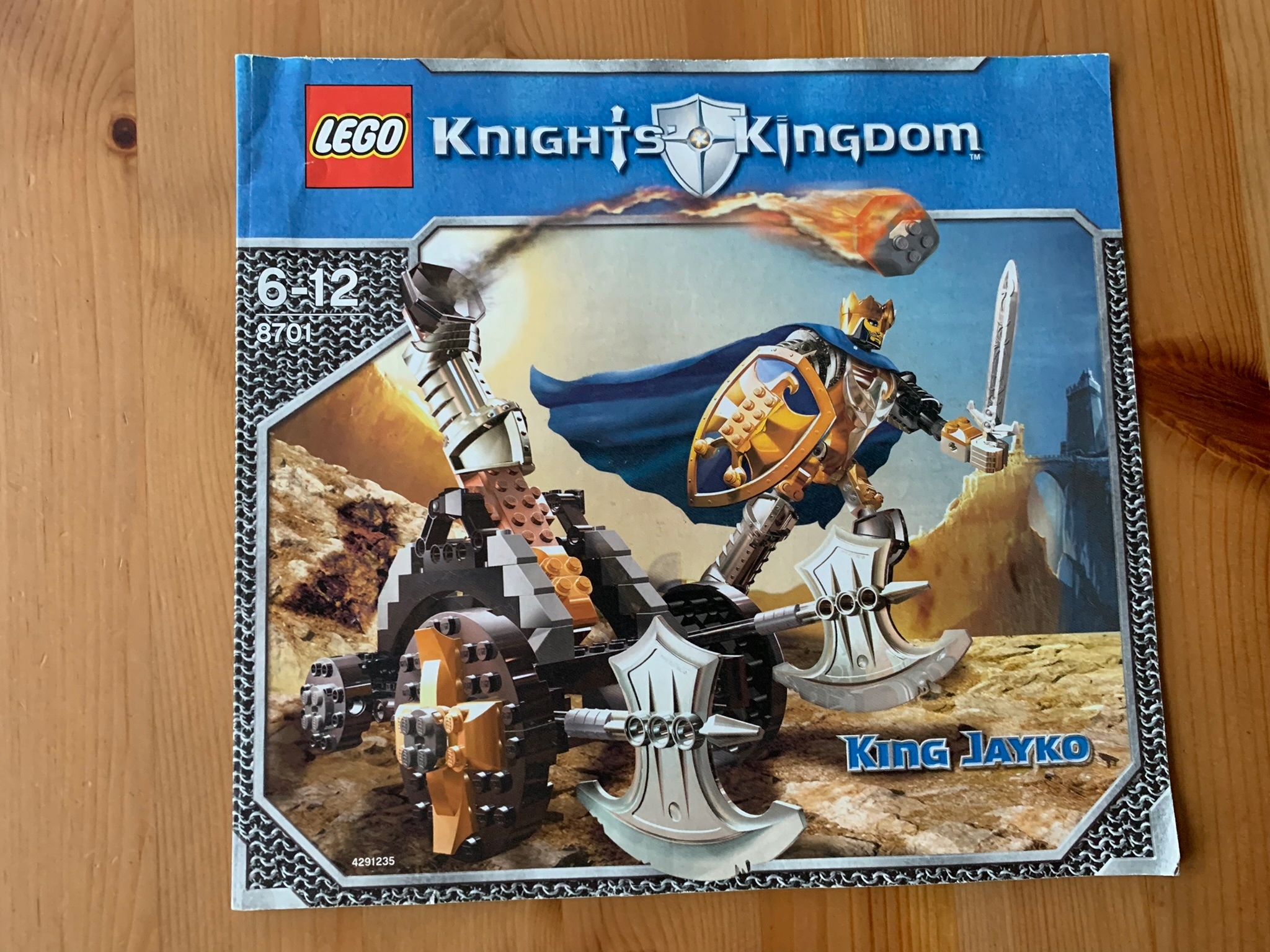 LEGO 8701 - instrukcja