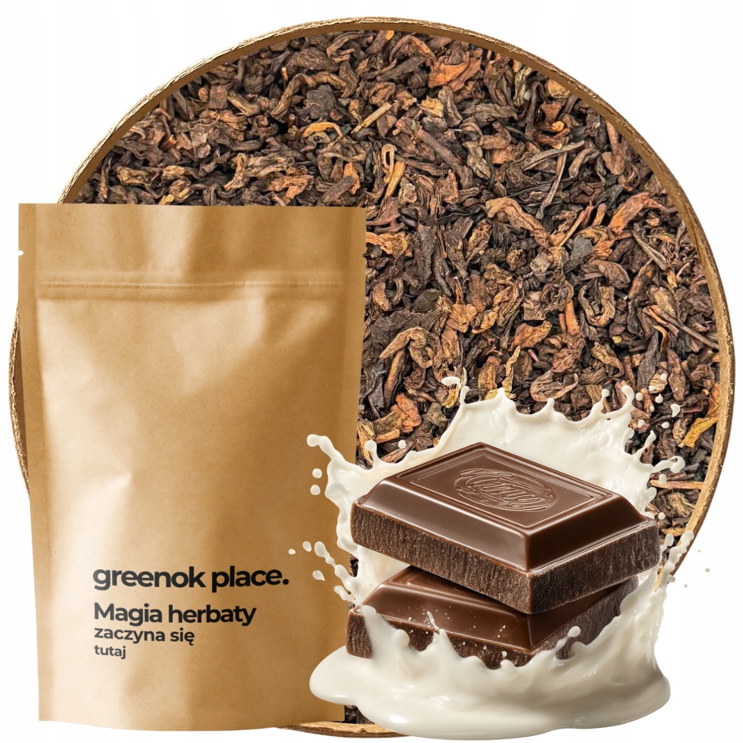 Červený Čaj Pu-erh Mléčná Čokoláda 1000g čokoláda puerh Yunnan Velkoobchod