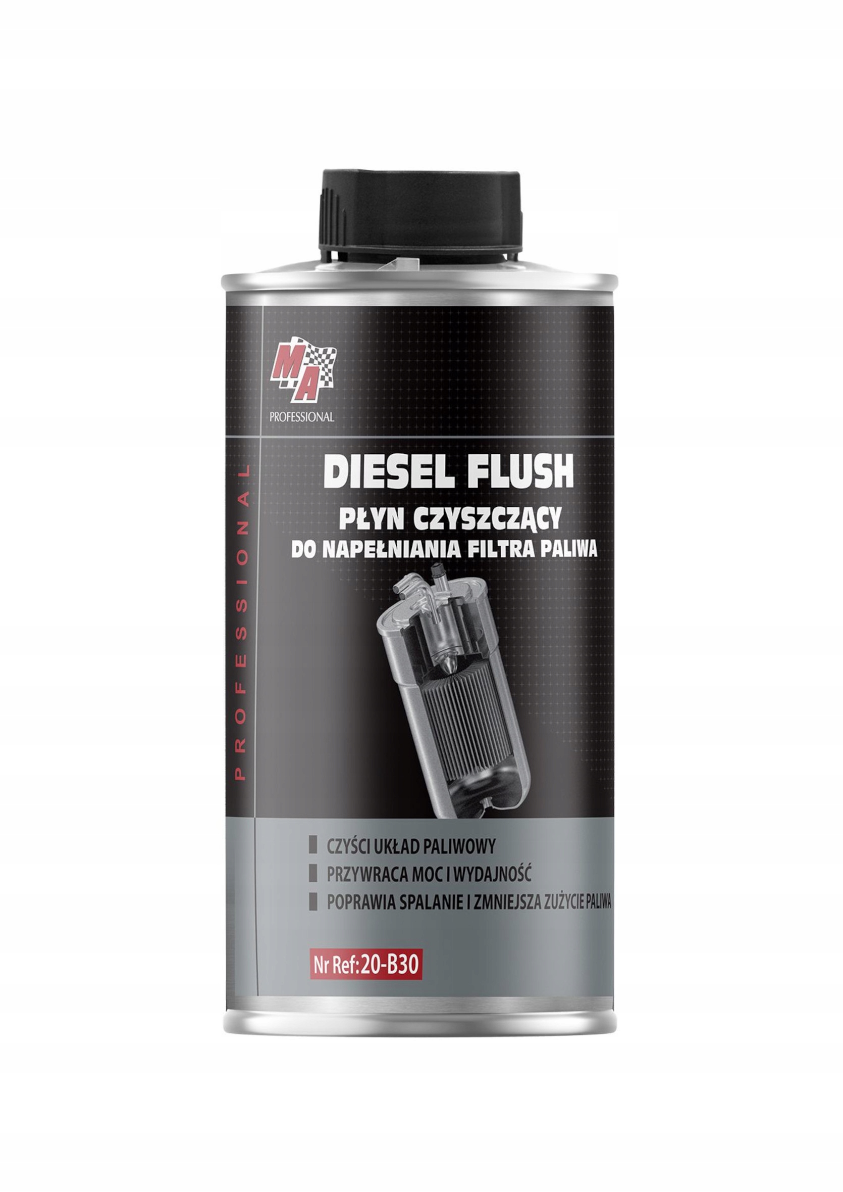Płyn czyszczący do napełniania filtra paliwa Ma Professional 20-B30 500 ml