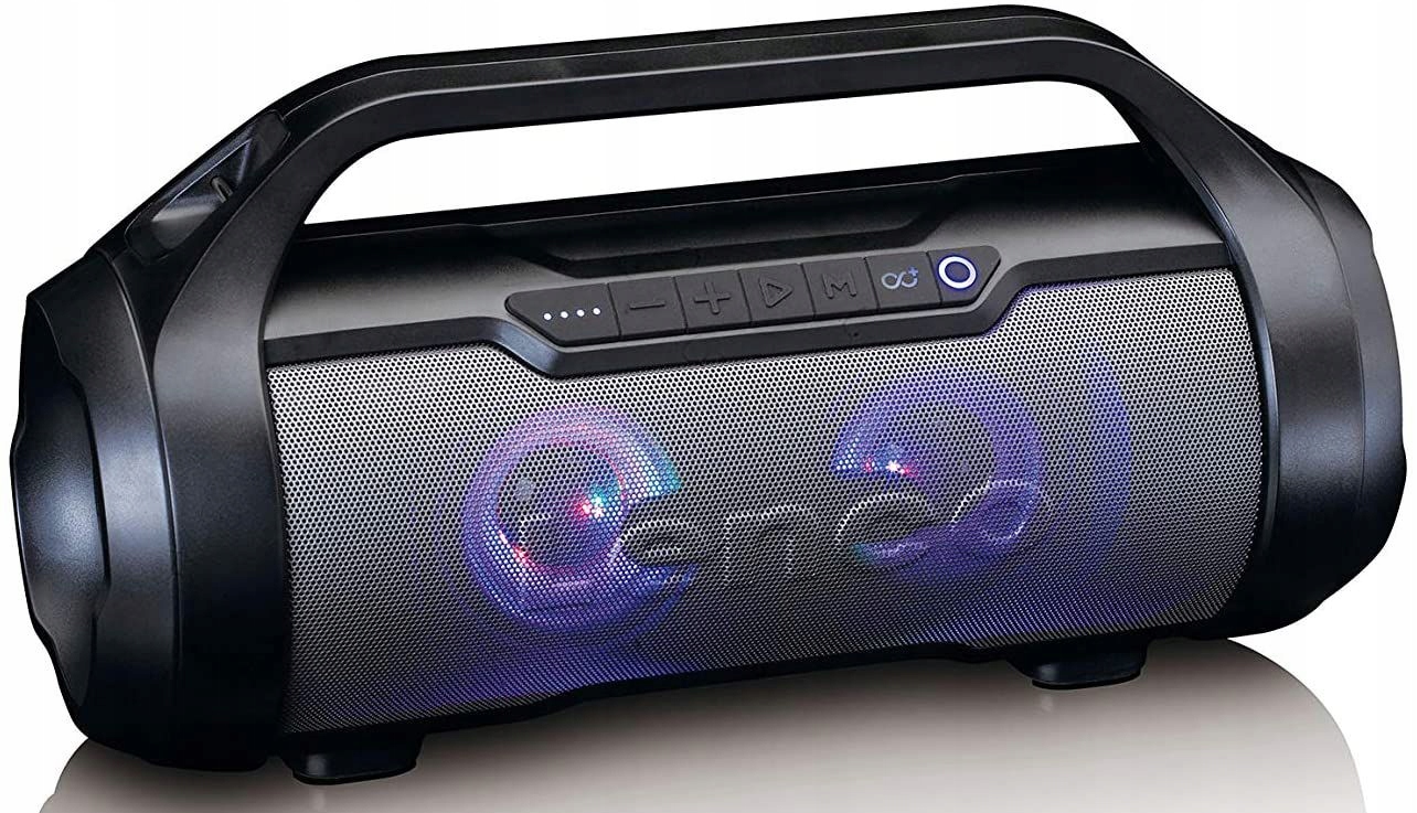 Głośnik Lenco SPR-070BK Bluetooth Usb Fm Led 4x12W