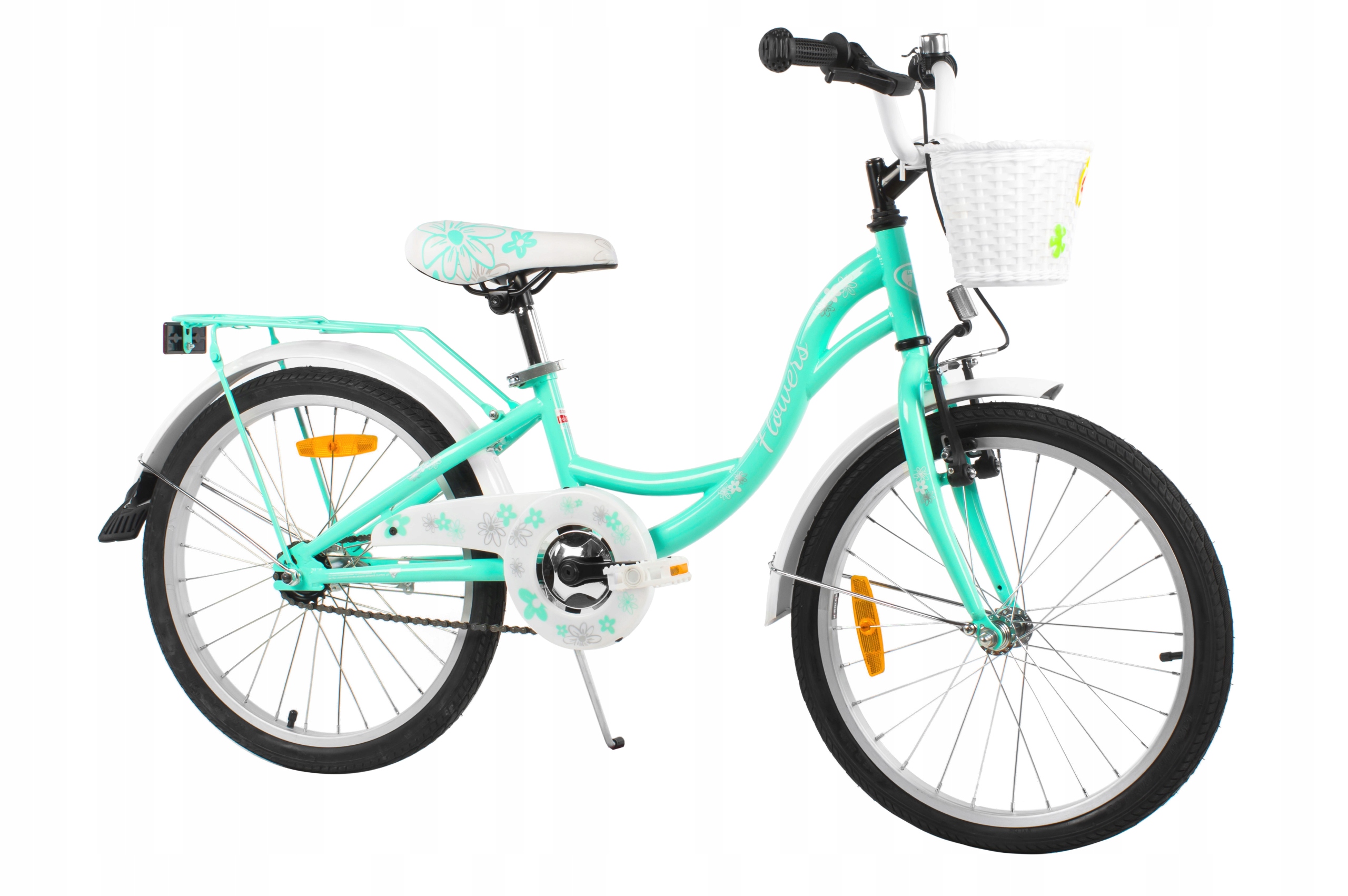 Polski ROWER 20" FLOWERS ROWEREK for girl Rok produkcji 2021