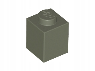 

Lego brick 3005 klocek 1x1 c. szary old 1 szt Nowy