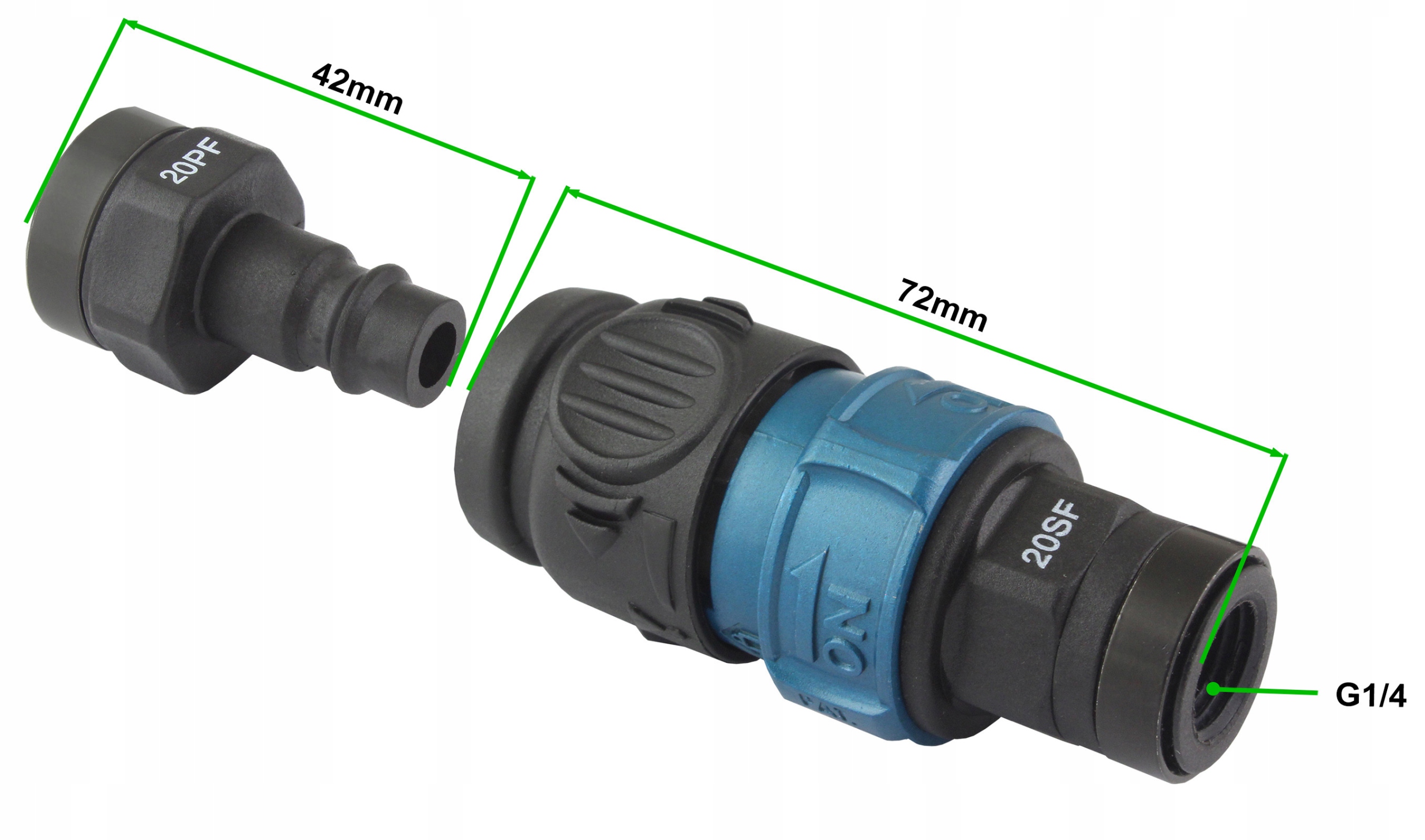 Wąż spiralny przewód PU - poliuretan 12x8mm 5m be Kod producenta SGM-128A