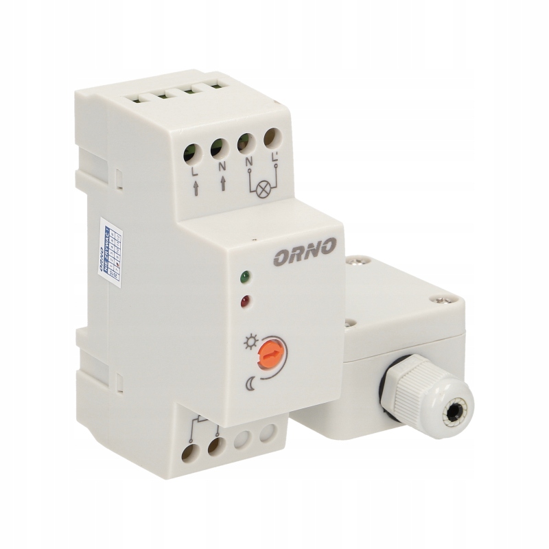 

Czujnik zmierzchu IP65 na szynę Din OR-CR-231