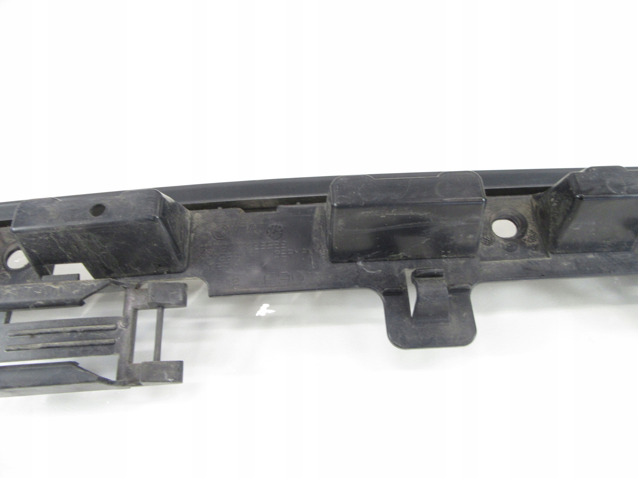 console bracket support holder of a bumper rear part BMW e90 sedan