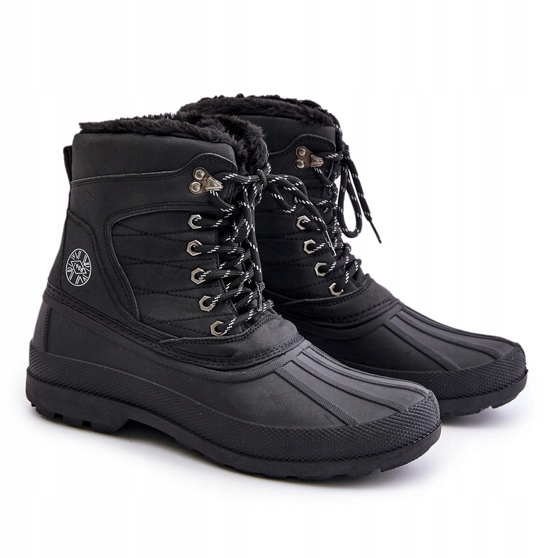 Pánské Šněrovací Sněhule Lee Cooper LCJ-24-44-2872 M Černé 45