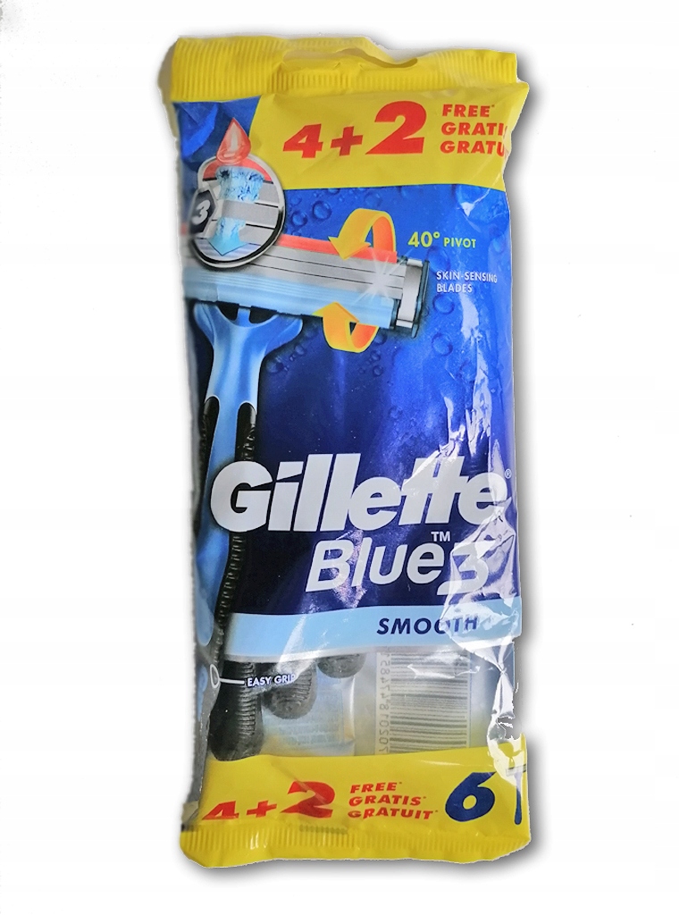 

Maszynki do golenia Gillette Blue III Smooth 6szt