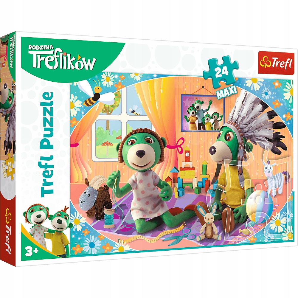 

Puzzle 24 Maxi Bawmy Się Razem 14319 Trefl