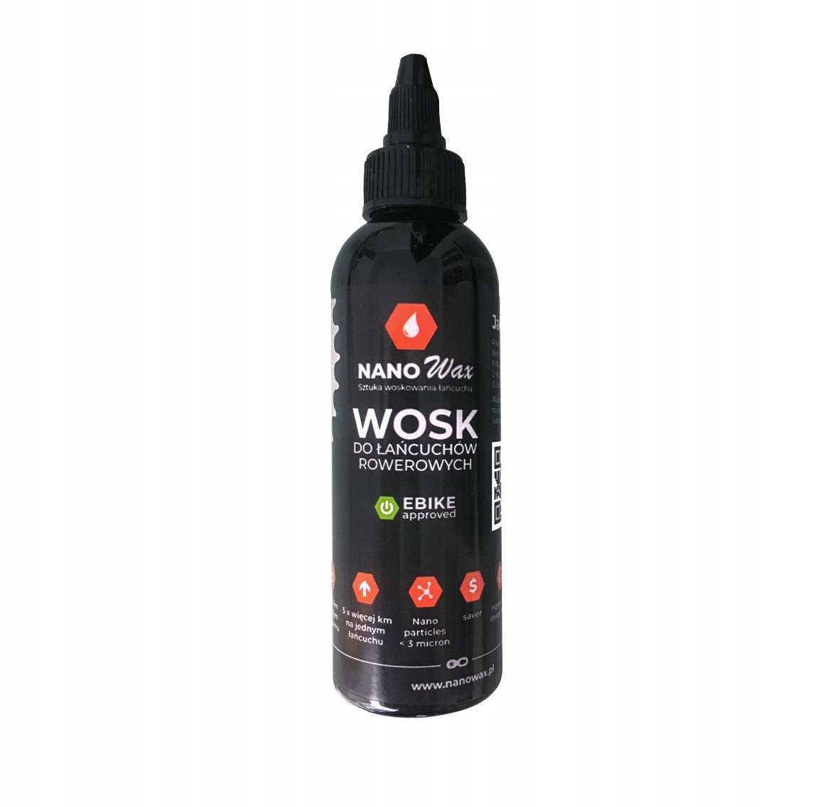 Nano Wax Wosk do łańcuchów rowerowych – 100 ml