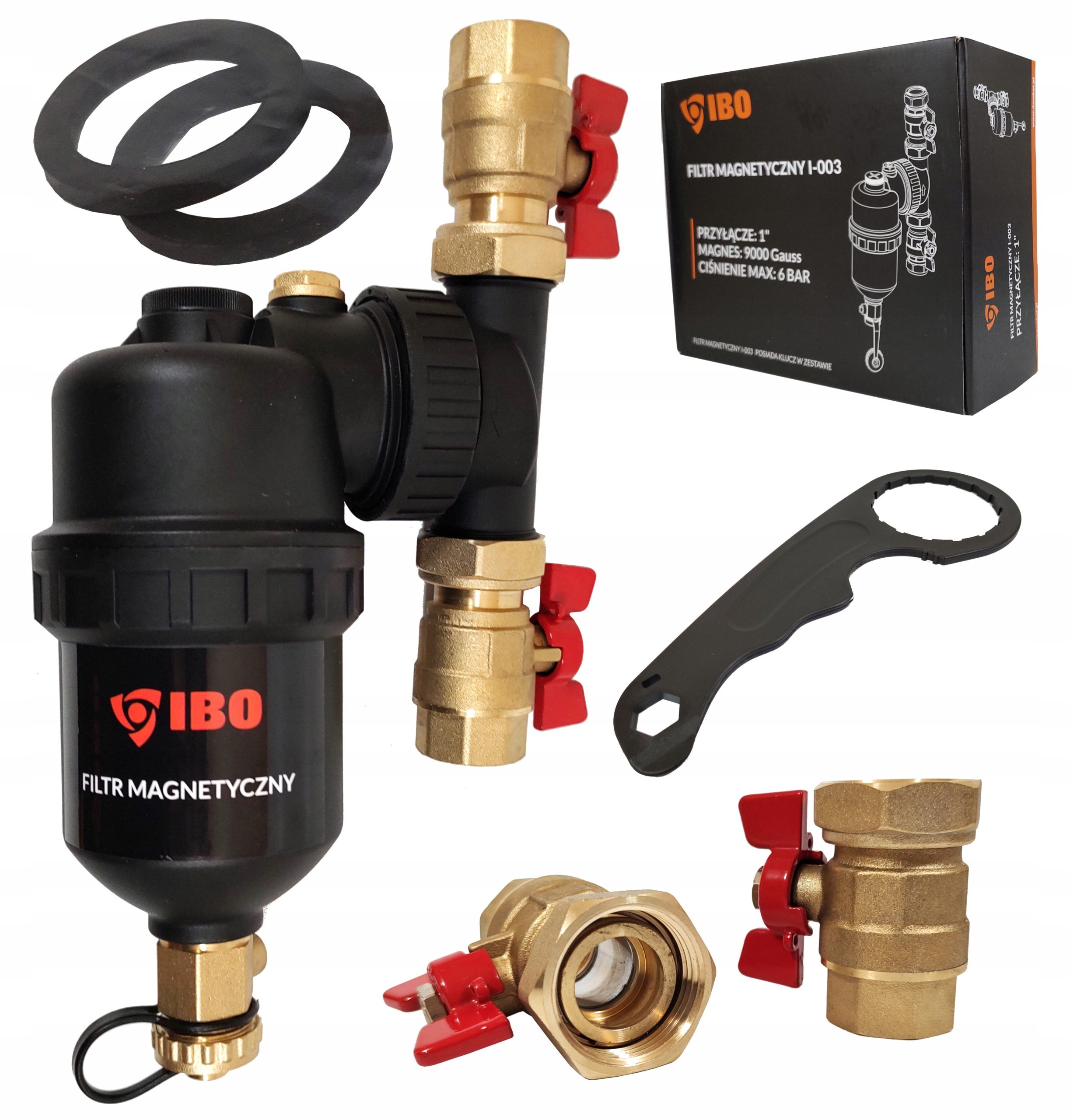 Odlučovač Nečistôt Magnetický Filter 1 Ibo I-003