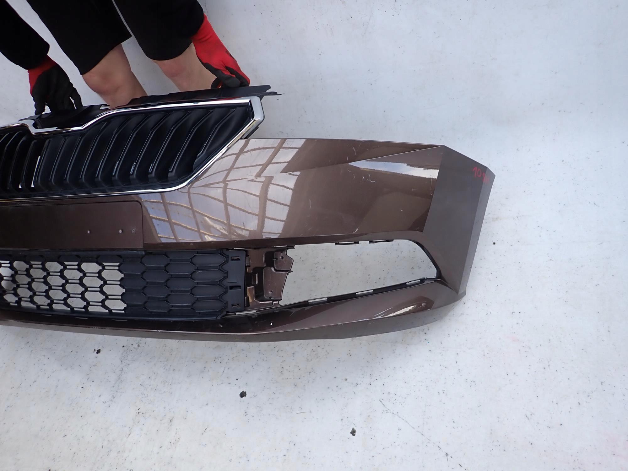 SKODA FABIA III 3 LIFT 18-21 bumper front front