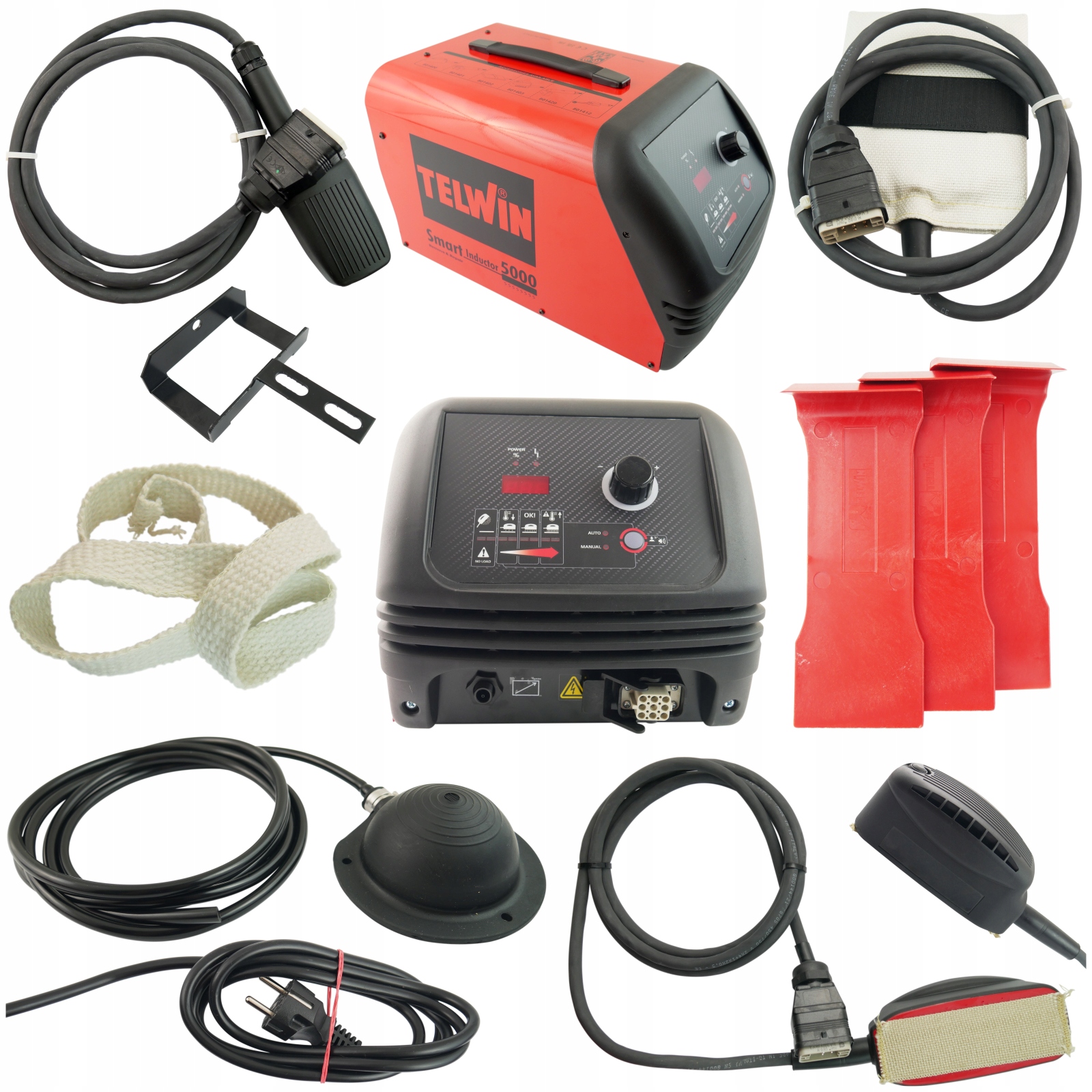 Indukční ohřívač šroubů Telwin Smart Inductor 5000 velká sada