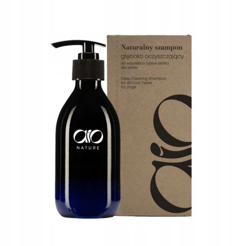 Aio Nature Naturalny Szampon Głęboko Oczyszczający dla psów 250ml