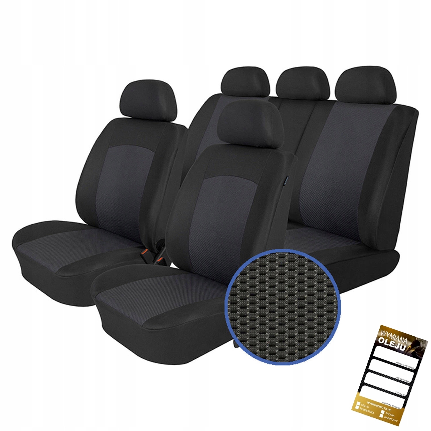 Pokrowce miarowe szyte na miarę do VW Golf VI Hatchback 2008-2012