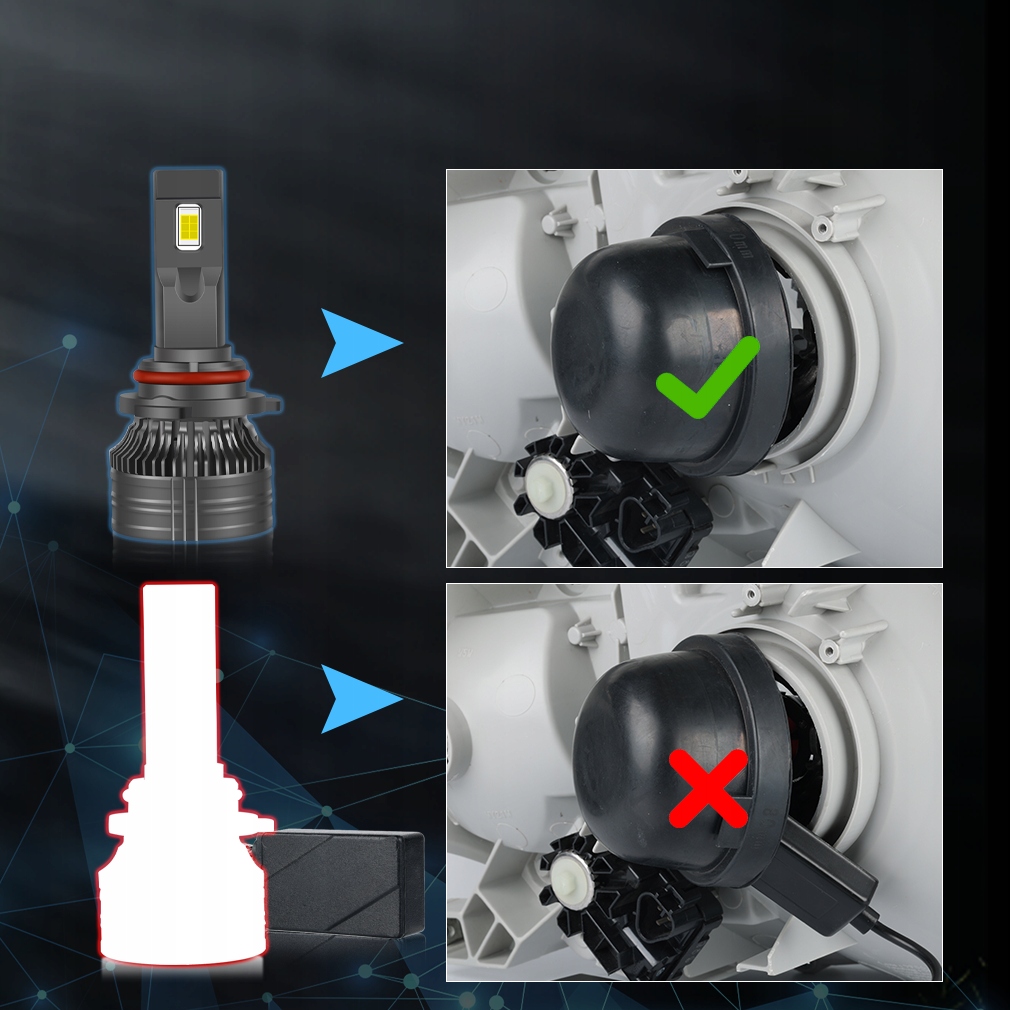 ŻARÓWKI HB4 LED XSTORM 120W 26000LM MOCNE CANBUS Rodzaj LED