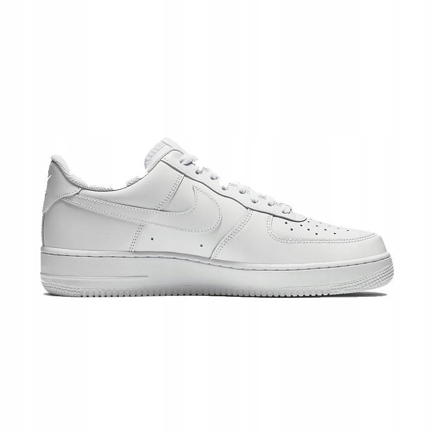 Pánské kožené boty Nike Air Force 1 Low CW2288-111 Bílé Velikost 45