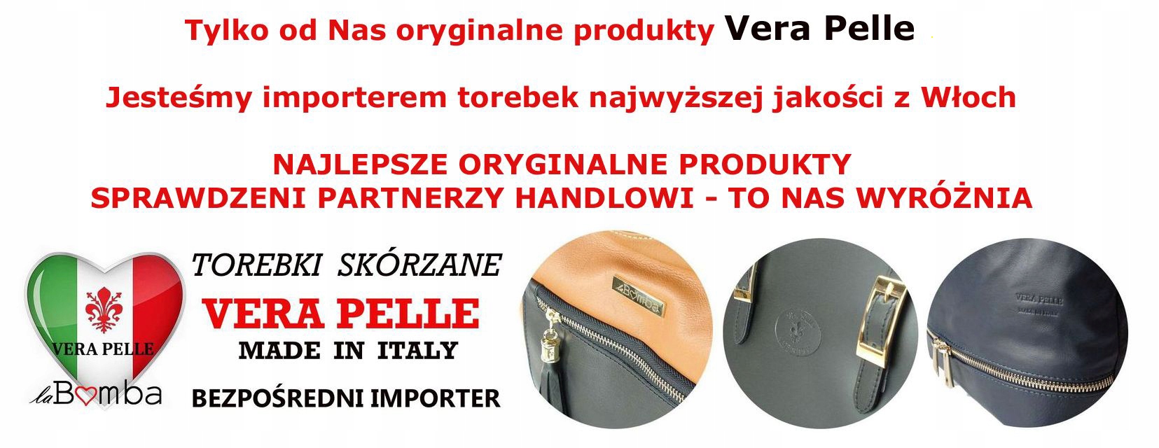 Duża włoska torba A4 skóra shopper kłódka Czerwona Materiał dominujący skóra naturalna
