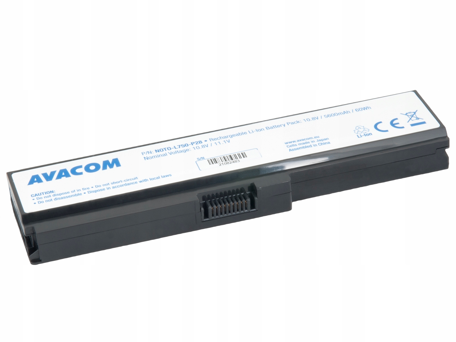Batéria Avacom pre Toshiba Satellite L750 Li-Ion 10, 8 V 5800mAh/ 60Wh…
