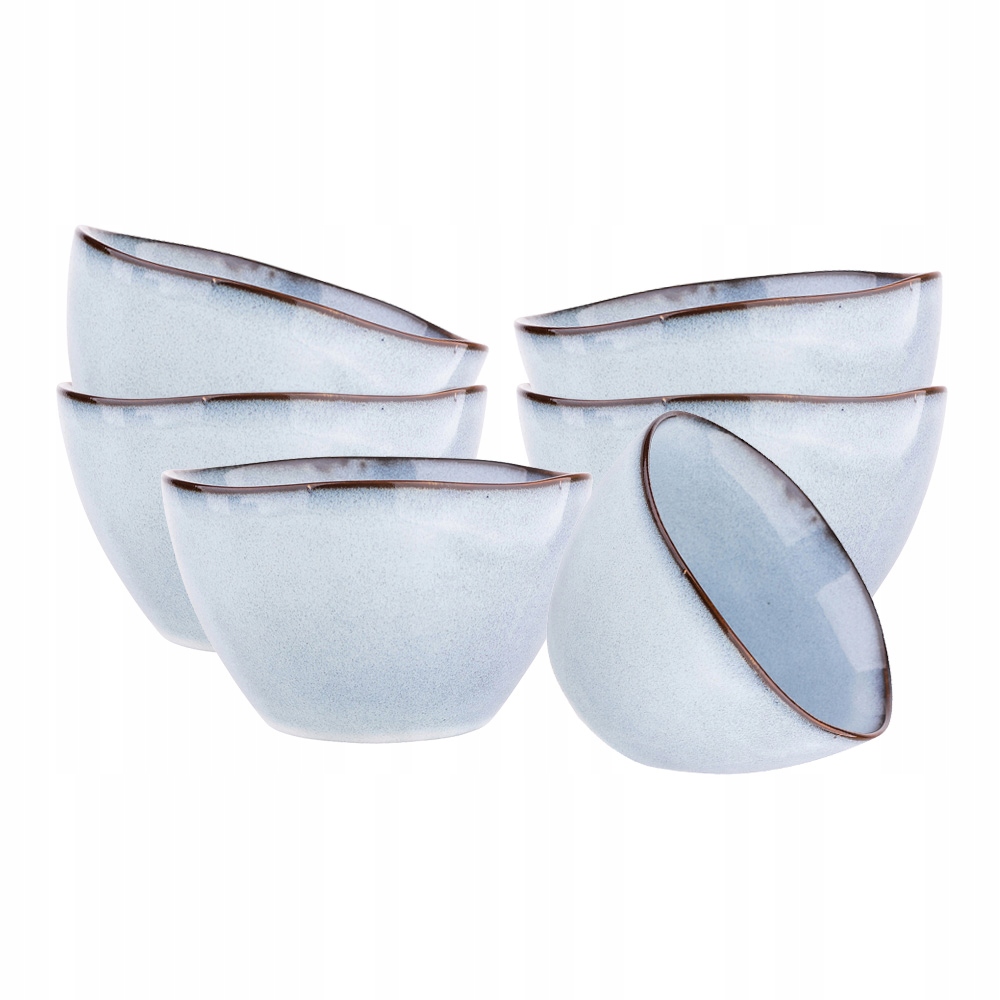 

6x Salaterka Miska Miseczka Do Zupy Reactive Blue