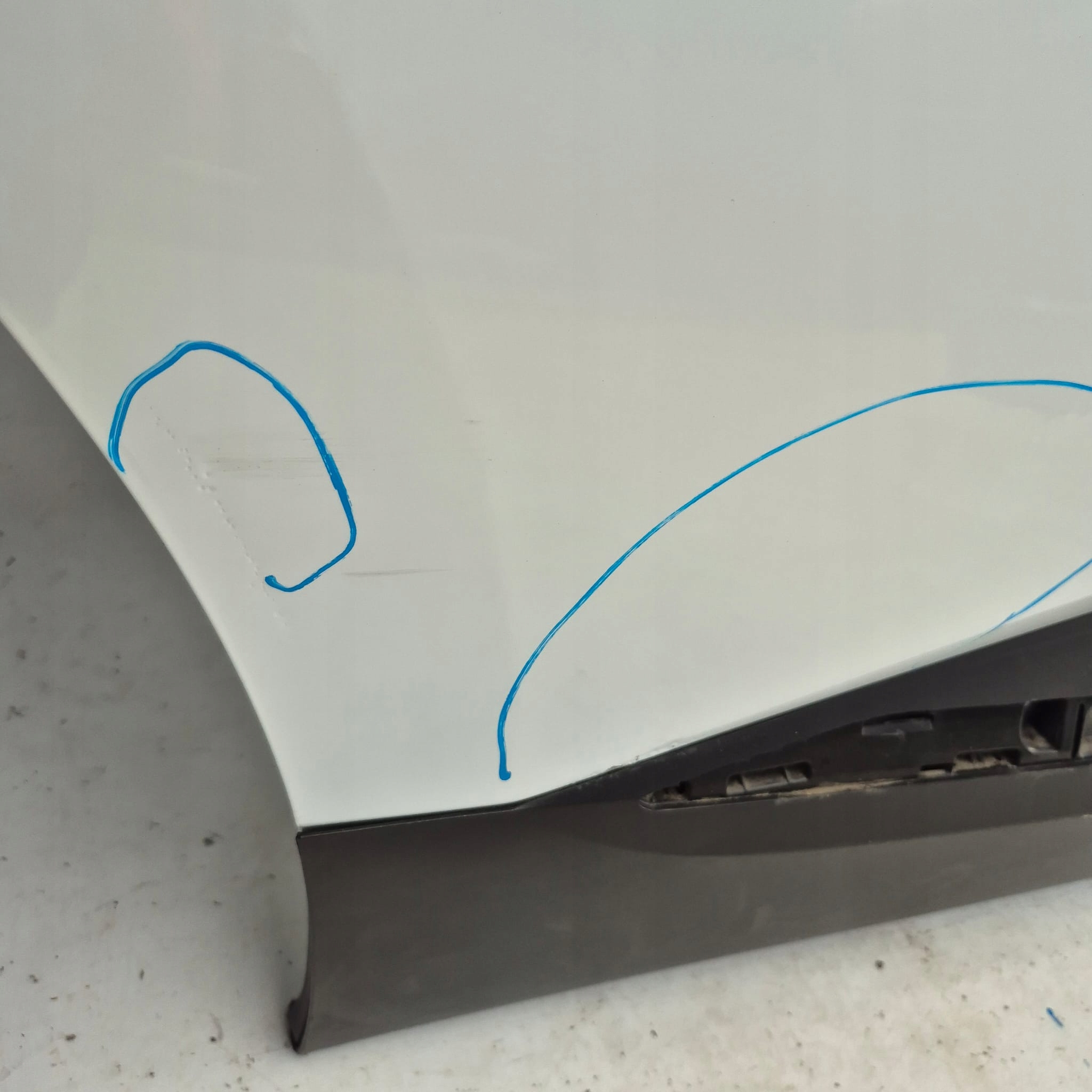 RENAULT CAPTUR II 19- Tür rechts heck hinten