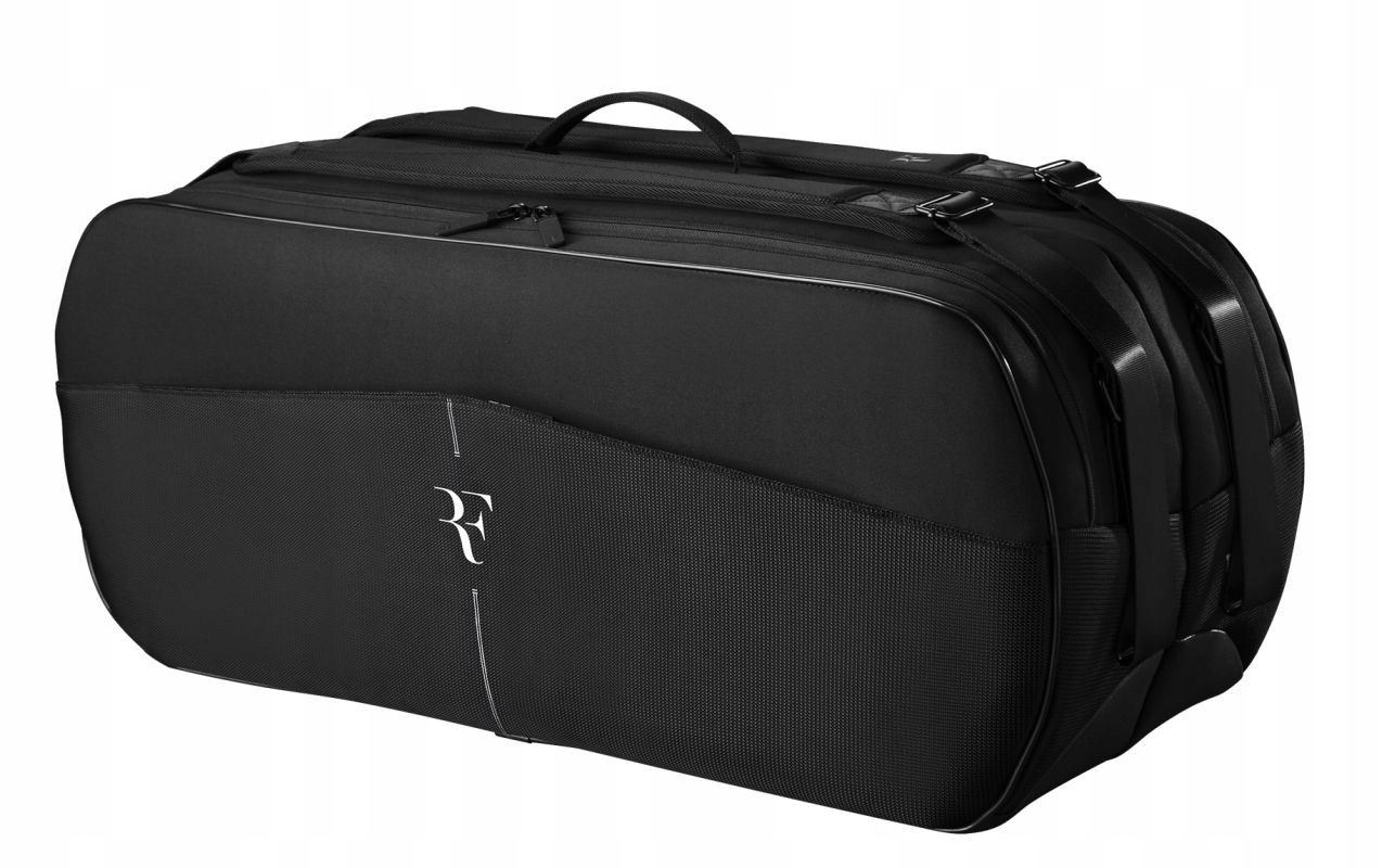 Torba tenisowa Wilson Roger Federer Tournament Racquet Bag x9 black