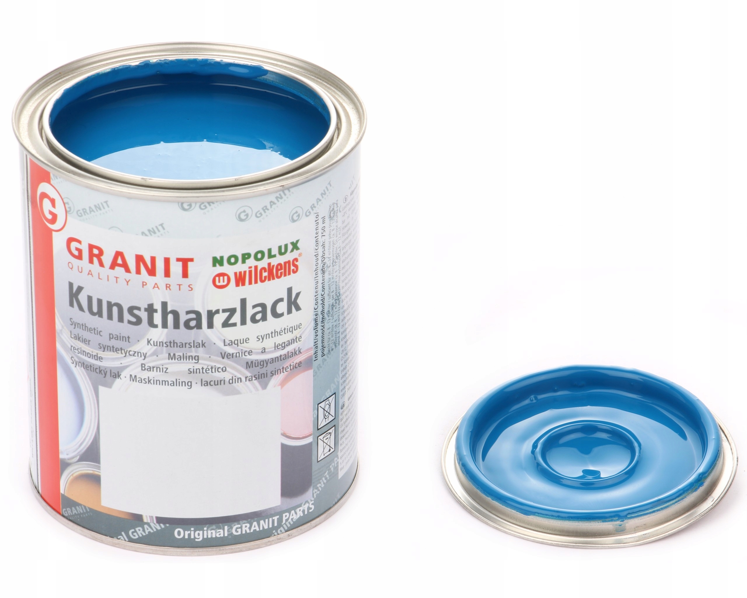 lak, barva Rabe modrá 2,5l Wilckens Granit