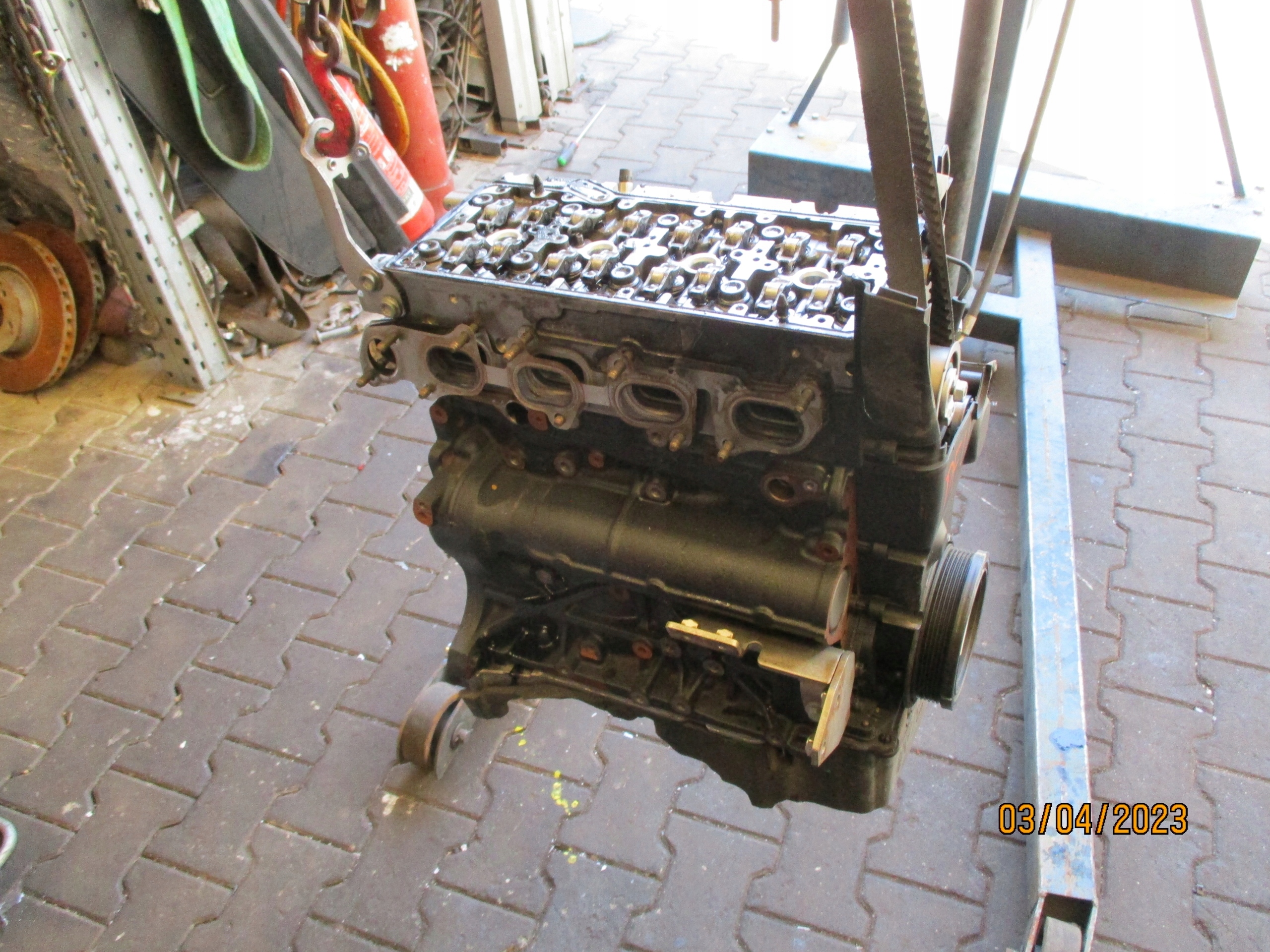 engine unprotected pillar AUDI 2,0 TDI CNH 20 TYSKM