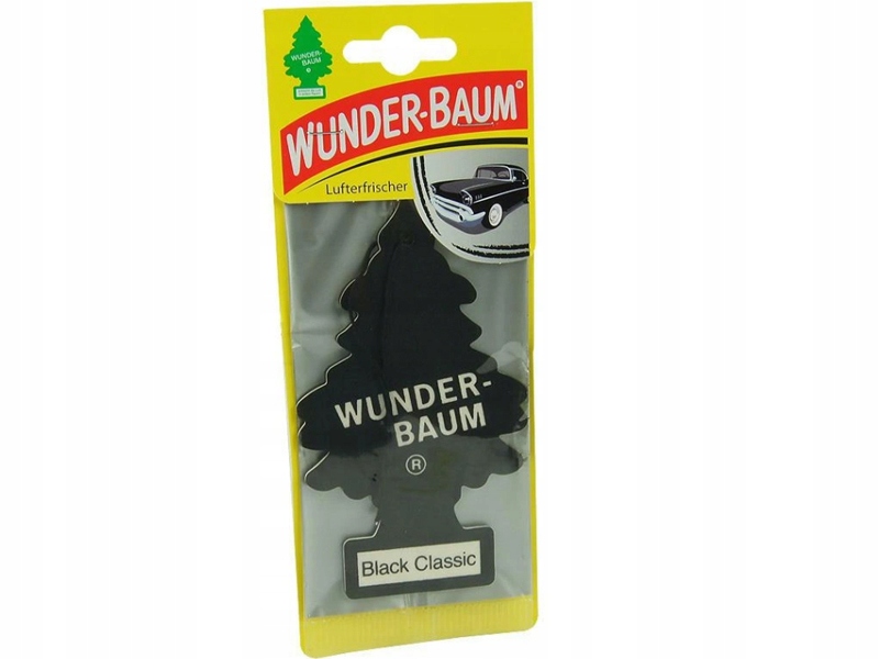 Choinka Zapachowa Zapach Wunderbaum Black Classic