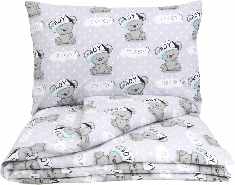 POŚCIEL DO ŁÓŻECZKA 120x60 DZIECIĘCA NIEMOWLĘCA 120X90 cm 2EL BABYMAM