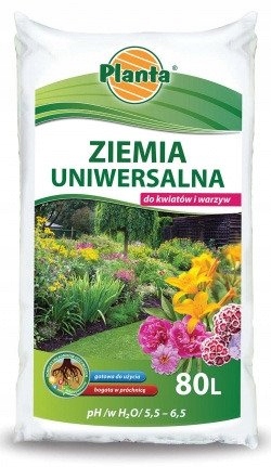 

Ziemia Podłoże Warzywne 80L Planta