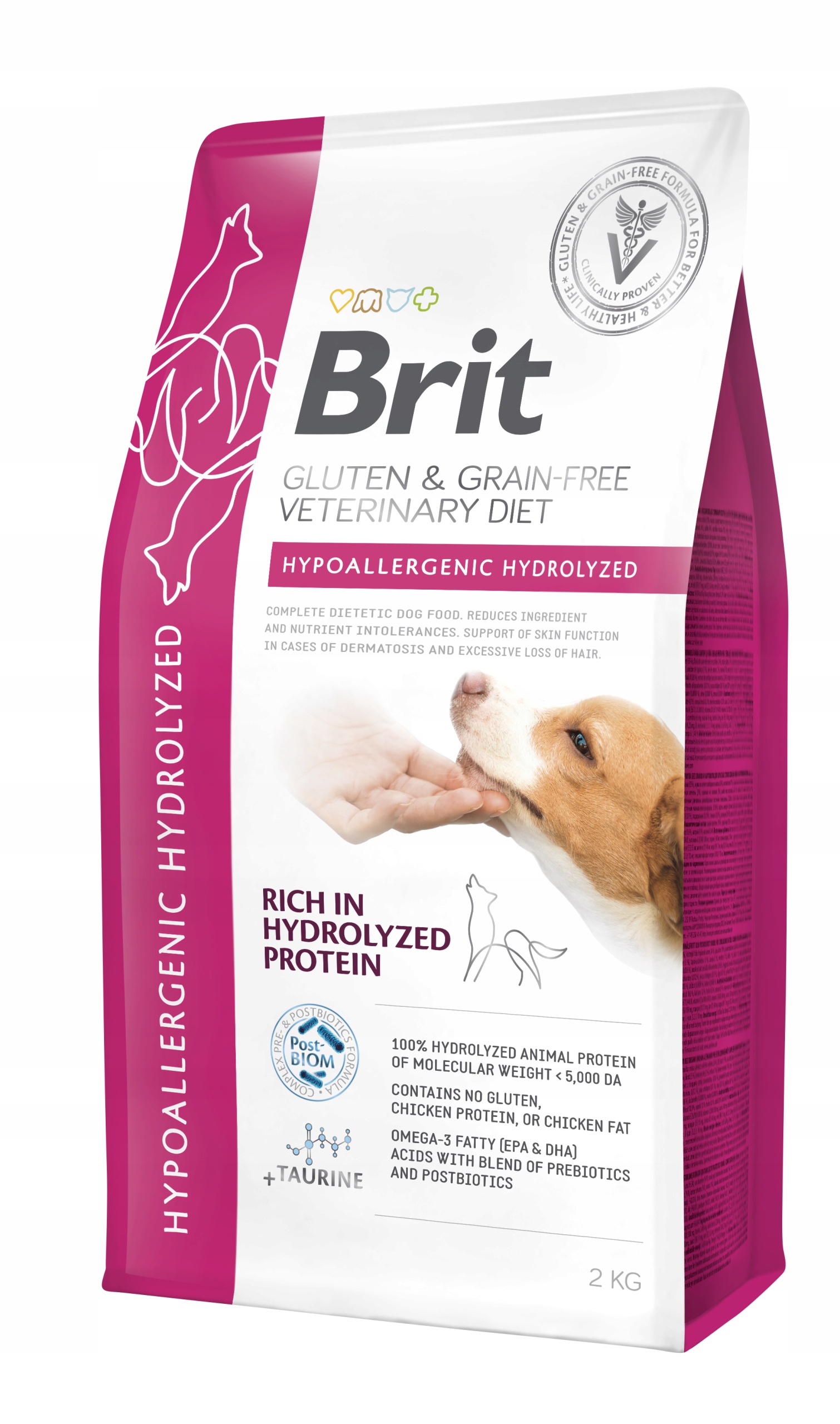 Brit Veterinary Diets Dog Grain free Hypoallergenic Hydrolyzed 2kg