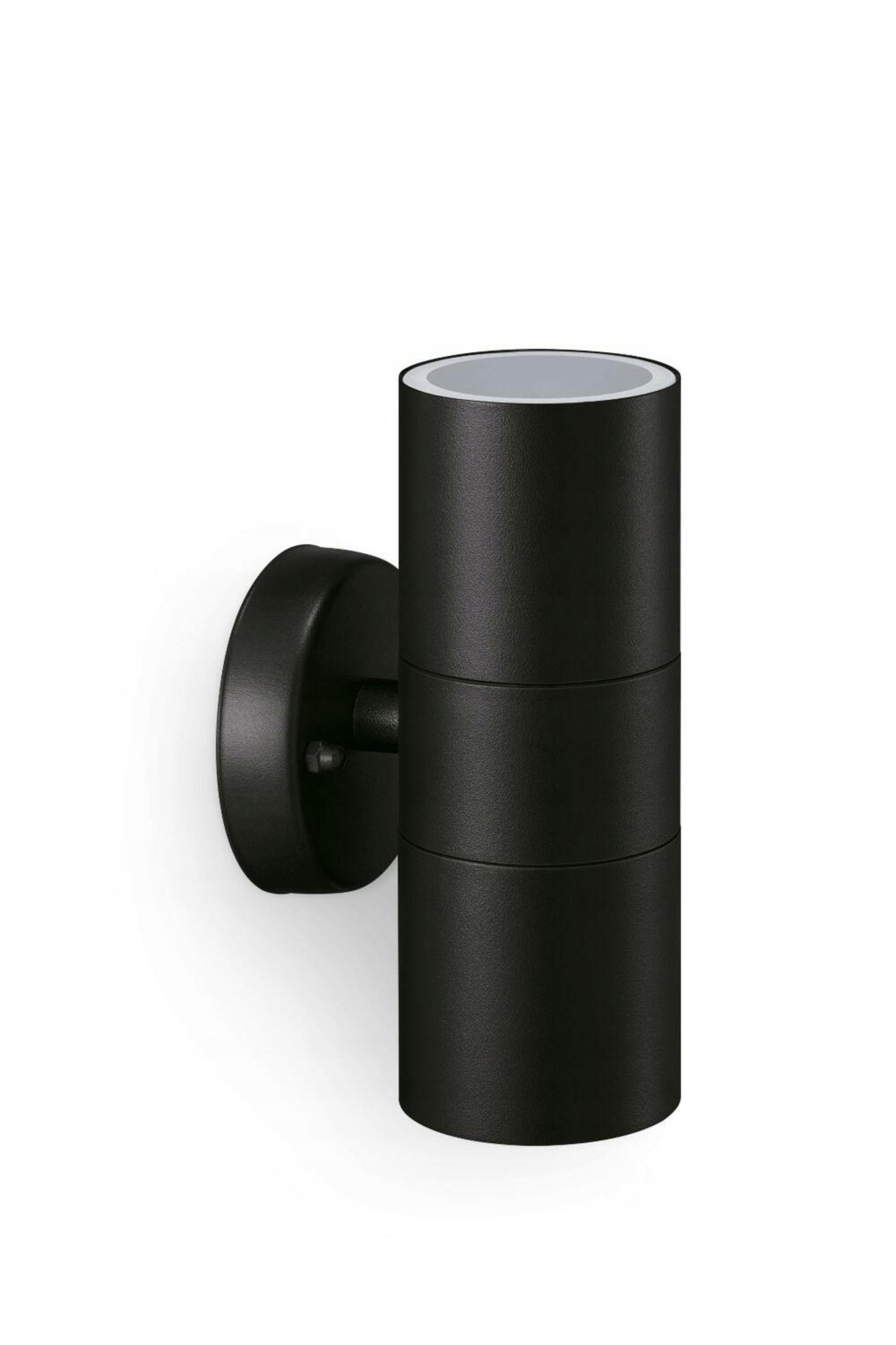 Philips Kylis venkovní nástěnné svítidlo 2x GU10 černé IP44 bez žárovek