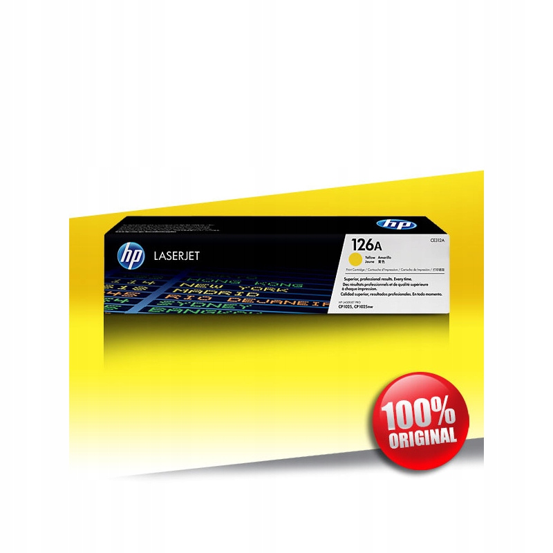 Toner Hp 126A CE312A žlutý (žlutý)