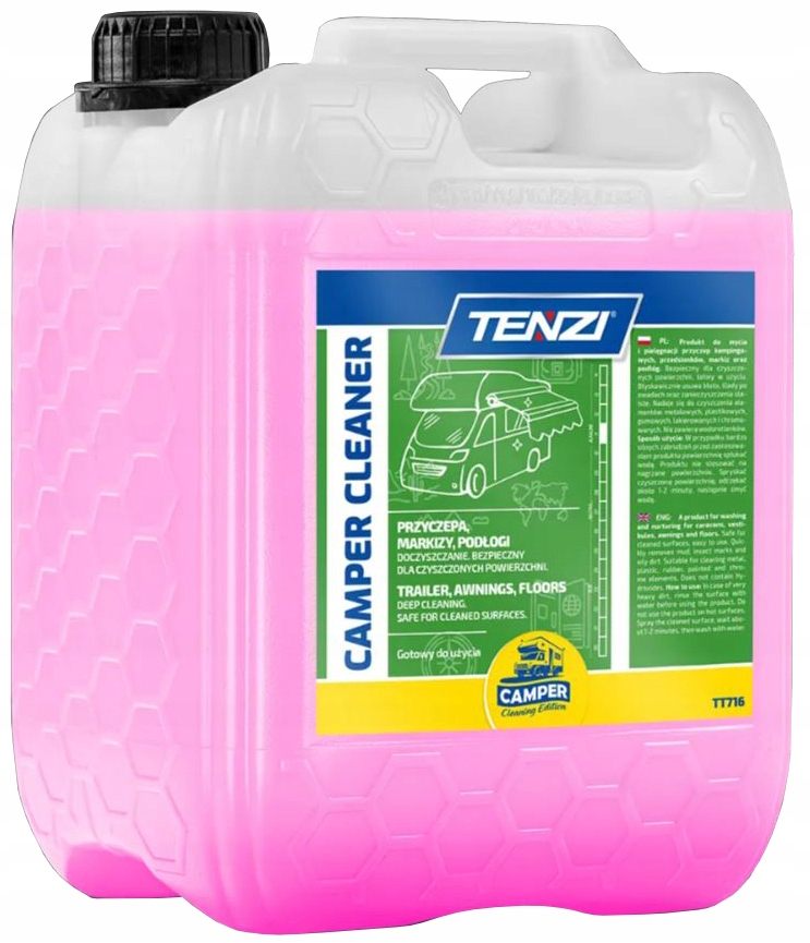 Tenzi Camper Cleaner Płyn Do Mycia Przyczep Kempingowych Kamperów 5L