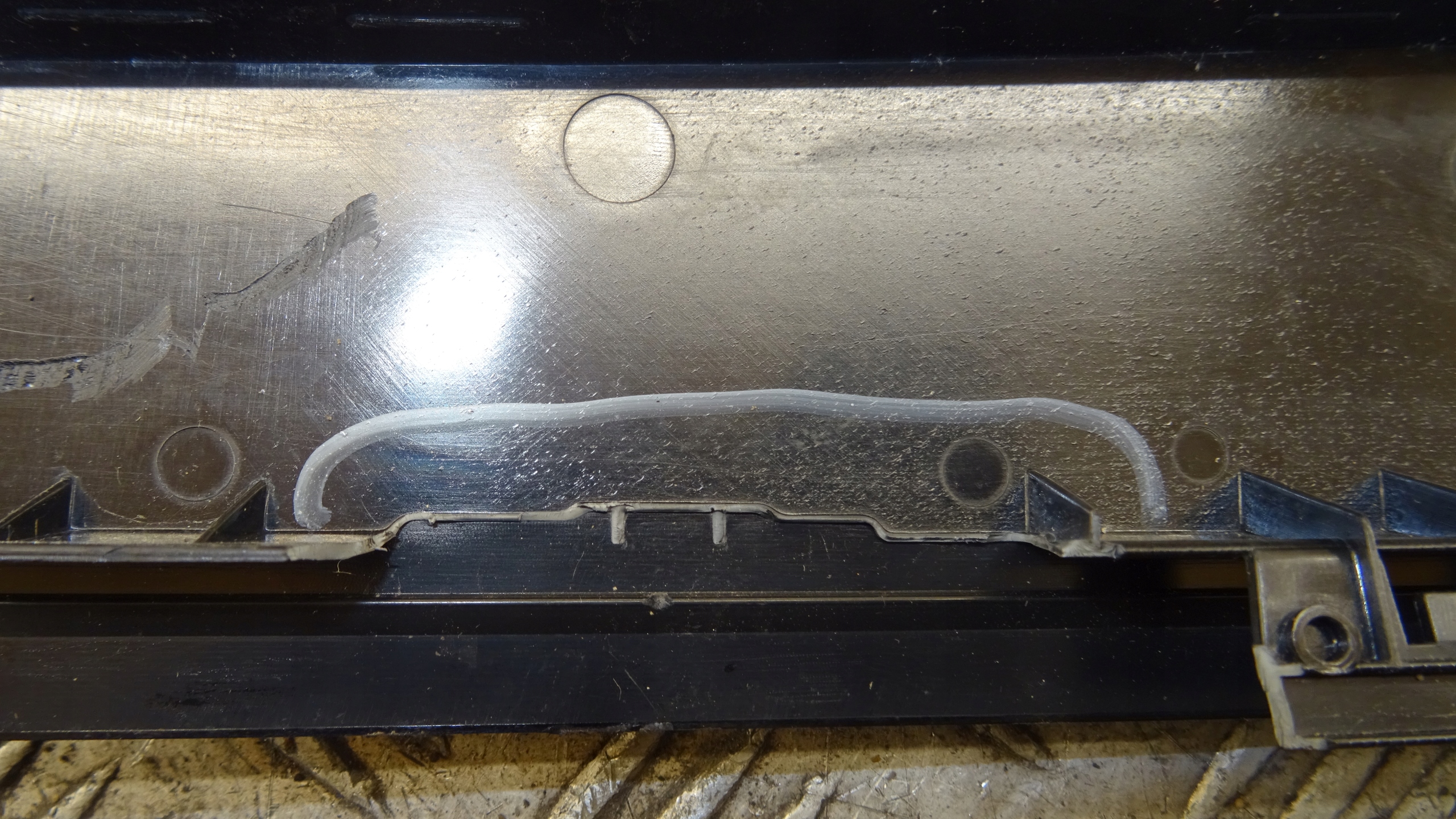 cap door VW Golf VII left rear part 5G6839901B